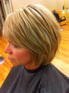 short layered bob hairstyles with bangs Layer Bob, Stacked Hairstyles, Short Stacked Bob Hairstyles, Short Layer, Short Layered Bob Hairstyles, Angled Bob Hairstyles, Stacked Bob Hairstyles, Layered Short, Stacked Bob