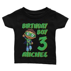 PRICES MAY VARY. Personalize our shirts by entering the size, color, name, age and gender. Shirts available for the whole family. (Since each shirt is personalized add one by one to cart). PRINTED IN THE USA. Size Fit: Unisex. No exchanges or returns on personalized items. Proudly printed in the USA. Every single t-shirt is exceptionally made with high quality cotton, extremely super soft and comfy to wear, and is guaranteed to last a lifetime. We Feature A Variety Of Graphic T-shirt, Our T-shir Super Hero Theme Birthday, Super Hero Theme, Artist Humor, One By One, Internet Funny, Personalized Family, Color Name, Personalized Shirts, Super Hero