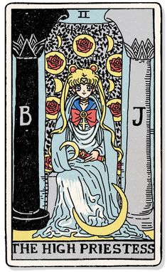 the high priestess tarot card