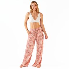 Made from our signature breathable Rayon fabric this casual drawstring pant has an ultrasoft and lightweight feel. Featuring a relaxed fit with a mid-rise elastic drawstring waist and convenient front ✨POCKETS✨, these pants are perfect for the beach or a lazy lounge day! Note: This style runs long. We recommend sizes Small-Extra Large for those 5'6 to 5'10. For those shorter than 5'6, try Petite S/M! Comfortable Straight Leg Pants With Drawstring, Comfortable Straight Leg Bottoms With Drawstring, Ankle-length Yoga Pants For Summer Loungewear, Summer Ankle-length Yoga Pants For Loungewear, Relaxed Straight Leg Drawstring Pants, Relaxed Straight Leg Pants With Drawstring, Relaxed Fit Drawstring Bottoms For Loungewear, Relaxed Drawstring Trousers, Loungewear Tie Waist Straight Pants