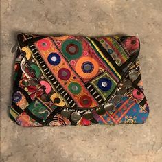 Tyler Malibu Boho Clutch/Envelope/Underarm Bag. Never Used,No Flaws, Smoke Free Home. Bag Is 12.5” Wide X 9” High. Bohemian Black Pouch Clutch, Black Bohemian Pouch Clutch, Bohemian Multicolor Clutch With Zipper Pouch, Bohemian Black Clutch For Everyday Use, Multicolor Clutch Shoulder Bag With Zipper Pouch, Festival Clutch Shoulder Bag, Multicolor Clutch For Daily Use, Nike Zoom Black, Boho Clutch