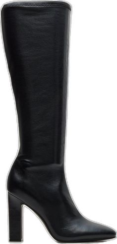 Steve Madden Store, Black Knee High Boots, Black Knees, Comfortable Heels, 4 Inch Heels, 5 Inch Heels, Designer Heels, High Heel Boots, Kid Shoes