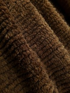 closeup of the texture of a brown teddy bear