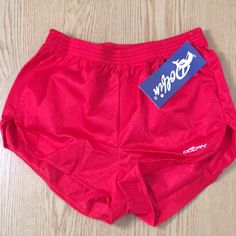 New Famous Pair Of Dolfin Shorts. Famously Worn By The Hooters Girls. These Are The Same Shorts As The Vintage Older Style Shorts That The Hooters Girls Used To Wear. These Shorts Do Not Have The Hooters Logo On Them Though, They Just Say, Dolfin. These Are Red In Color Choose Between Sizes Small, Medium Large, Xlarge. Pictured Is A Size Small Medium Waist 12” & 16” Stretched Very Silky And Very Stretchy Ck Out My Other Listings I Have These Available In Orange As Well Red Fitted Casual Athletic Shorts, Casual Red Fitted Athletic Shorts, Fitted Red Athletic Shorts For Summer, Famous Pairs, Royal Blue Shorts, Older Style, Black Bike, Older Fashion, Style Shorts