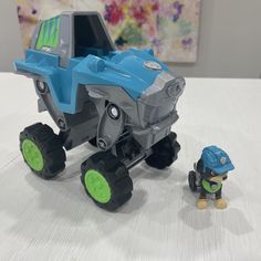 PAW Patrol Dino Rescue Rex’s Deluxe Rev Up Vehicle & Figure. Excellent and clean condition. Does not come with mystery Dino minifigure. Revised Jan.12.23 Please examine the photos and description carefully before purchasing.  If you have any question feel free to write us. Returns must be made within 30 days of receipt in the same condition as received. Your Satisfaction is Our Goal! We do our best to describe all items correctly and completely, but if you find you are unsatisfied with your purc Paw Patrol Dino Rescue, Action Figure Accessories, Paw Patrol, Mini Figures, Positive Feedback, Action Figures, Im Not Perfect, Finding Yourself, Feel Free