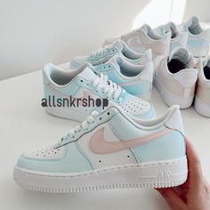 New With Box. All Sizes Available. Nike Shoes Custom, Custom Nike Air Force 1, Custom Nike Air Force, Pink Nike Shoes, Custom Nike, Cute Nike Shoes, Pink Nike, Cute Nikes, Nike Air Force 1 Low