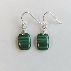 Malachite Gemstone Earrings With 925 Sterling Silver Findings. All Natural Gemstones. Handmade By Me. Will Come In A Gift Box. Hand Crafted Jewelry, Crafted Jewelry, Gemstone Earrings, Handcrafted Jewelry, Jewelry Crafts, All Natural, Natural Gemstones, Hand Crafted, Jewelry Earrings