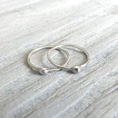 Hoop Earrings, Sleeper Earring Round Catchless Hoops, Sleeper Hoops, Simple Minimalist Circle Earrin Everyday Sterling Silver Stackable Hoop Earrings, White Gold Stackable Earrings As Gift, Sterling Silver Stackable Earrings For Anniversary, Stackable Sterling Silver Teardrop Jewelry, Silver Stackable Hoop Earrings For Everyday, Simple Small Hoop Jewelry For Gifts, Simple Sterling Silver Hoop Jewelry, Hypoallergenic Sterling Silver Huggie Rings, Minimalist Teardrop Stackable Jewelry