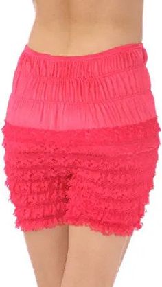 Pettipant N24 Women's Sexy High Waist Ruffled Petti pants - Raspberry malcomodes-biz.myshopify.com Fitted Nylon Bottoms For Spring, Stretch Mini Bottoms With Lace Trim, Fitted Short Bottoms With Ruffles, Fitted Ruffled Short Bottoms, Flirty Party Bottoms With Lace Trim, Stretch Ruffle Mini Skirt, Fitted Nylon Bottoms With Lace Trim, Party Lace Pink Bottoms, Fitted Lace Trim Nylon Bottoms