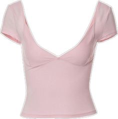 Fitted V-neck Y2k Crop Top, Solid Color V-neck Top For Night Out, Trendy Fitted V-neck Top With Short Sleeves, Y2k V-neck Party Top, Basic Fitted V-neck Top, Fitted Y2k V-neck Crop Top, Seamless V-neck Crop Top For Party, Stretch Solid Color V-neck Top, Trendy Solid V-neck Crop Top