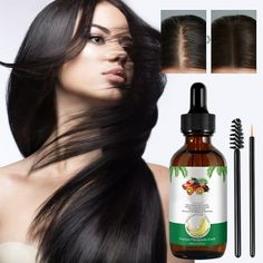 Hair Growthoil, Organic Eyebrow And Eyelash Oil, Nourishing The Scalp, Improving Blood Circulation, Eliminating Scalp Itching And Dryness,60ml Contain Battana Hair Oil*1. Features Skin and hair care, nourishes and rejuvenates the scalp, strengthens hair structure, aids in hair loss. Natural, containing castor oil, peppermint oil, etc., effectively combines oil with oil for the best results. Suitable for all hair types: normal hair, greasy and shiny hair, dry hair, and hair loss. It can also be u Hair Oil Spray, Eyelash Oil, Scalp Itch, Oil For Curly Hair, Hair Growth Women, Hair Structure, Strengthen Hair Roots, Rosemary Oil For Hair, Biotin Hair