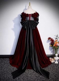 Any things please feel free to contact us: sales@Tmallworld.com******* Product Details*******Product Number:#0G3WFabric: VelvetColor: Wine RedNeckline: SweetheartBack Style: Lace-upHemline: Floor LengthMaking time: 2-3 weeks, Shipping time: 3-5 working days.Custom size/color, Rush Order is available, and no extra cost. ******* Custom Measurements*******For better fitting, You can leave us the following information in the order notes when you check out, and please have a look our measuring guide at first: :Bust: ________inch/cm,Waist: ________inch/cm,Hips: ________inch/cmHollow to knee( for knee length dress only):________inch/cmHollow to Floor(without shoes): ________inch/cmYour Height without shoes______, The Shoes height you will wear with the dress:______Occasion date:____ Red Floor-length Gown For Costume Party, Red Ball Gown For Costume Party, Red Floor-length Dress For Costume Party, Red Floor-length Gown For Costume Occasions, Red Floor-length Gown For Costume, Red Floor-length Costume Gown, Red Fitted Gown For Costume, Fitted Red Gown For Costume, Red Fitted Gown For Costume Party