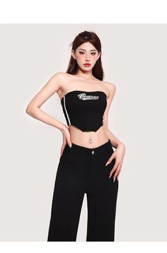 Age: 18-24 years oldSize: S M LStyle: StreetColor classification: BlackCombination form: single pieceCatalog number: X23B6692Year Season: Summer 2023Length: ShortClothing fit: slim fitStyle: OtherMaterial composition: Other materials Black Stretch Tube Top For Club, Black Tube Top For Summer Clubbing, Black Fitted Bandeau Tank Top, Black Bandeau Tank Top For Club, Black Tube Top For Club And Summer, Fitted Black Bandeau Tank Top, Black Tube Top For Club, Summer Season, Black Sleeveless Tube Top For Summer, Casual Black Sleeveless Tube Top