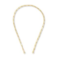 Dynamic oval, paperclip-inspired links gracefully adjoin together to create this striking women's necklace from the Jared Push Lock collection. Fashioned in 14K yellow gold. Use a charm from the Push Lock Collection to secure this 20-inch link chain. Charms and Push Lock Clasp sold separately. Yellow Gold Paperclip Chain Necklace With Solid Link, Yellow Gold Paperclip Chain Necklace With Oval Links, Yellow Gold Oval Link Chain Necklace With Paperclip Chain, Modern Oval Paperclip Bracelet With Cable Chain, Elegant Oval Paperclip Chain Bracelet, Modern Yellow Gold Paperclip Necklace, Elegant Oval Paperclip Bracelet, Classic Oval Paperclip Bracelet With Cable Chain, Classic Oval Cable Chain Paperclip Bracelet