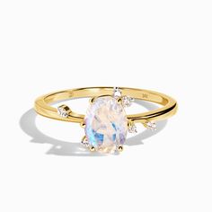 Forever Ring, Magic Rainbow, Gold Moonstone Ring, Forever Rings, Measure Ring Size, Gem Diamonds, Vs2 Diamond, Meaningful Jewelry, Moonstone Earrings