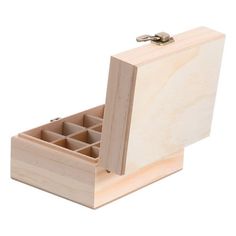 Description Are you looking for a professional, yet affordable essential oil storage box? Are you in search of a sturdy, trustworthy tool that can do multiple jobs ? If yes, look no further! Our products must meet your needs. It is one of the best choices for you. Features -Color: Assorted Color -Material: Wood -Size: Approx. 14.5 x 11.5 x 8 cm / 5.7 x 4.52 x 3.14 inch - Manual polishing making can protect your essential oil from sun damaging. - With large capacity, you can store many essential Essential Oil Storage Box, Essential Oil Box, Essential Oil Storage, Wood Oil, Essential Oil Bottles, Wood Sizes, Aromatherapy, Storage Box, Essential Oils