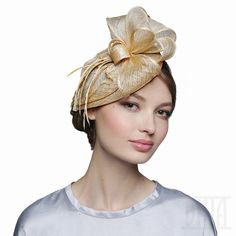 🎩Fascinator Hats for Woman Tea Party Church Headwear 📌BUY 2 ANY HATS IN OUR SHOP AND GET 10% OFF  use code TWO2HATS or link:  https://www.etsy.com/shop/MillinerySupplyShop?coupon=TWO2HATS  ✅Dimentions:9x6,5x4 in.(23x17x10cm);      Sinamay 100% natural Abaca palm's fiber;      One size fascinator holds on a brown headband;      Handmade;      Biodegradable;       📌The standard color of the headband on the fascinator is brown.      If you prefer a different color of the headband, just mark it w Gold Fascinator, Brown Headband, Wedding Tea Party, Fascinator Wedding, Fiber One, Banana Palm, Church Hat, Wedding Tea, Fascinator Headband