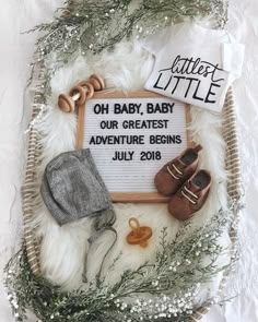 an instagram page with baby items on it