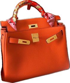 Orange Bag, Orange Leather, Winter Colors, Satchel Bags, Bag Sale, Leather Handbags, North America, Satchel, Thailand