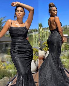 Glitter Dress, Black Dresses Casual, Womens Black Dress, Formal Evening Dresses, Black Glitter, Backless Dress Formal, Brisbane, Elegant Dresses, One Shoulder Formal Dress