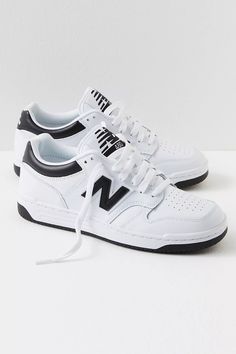 480 Court Sneakers | Free People Free People Spring, New Balance 480, Ballet Heels, N Logo, Cute Sneakers, Ballet Girls, Cute Spring, Profile Design, Dressy Casual