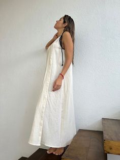 ALLE BOHO "GRECIA" Beach One Shoulder Maxi Dress, features a one-shoulder dress with a cotton braid adorning it, wear it as a bikini cover-up, or for an evening event, the fabric is very light and comfortable. This maxi dress is everything that you want for your next vacation. We are so proud to make Artisanal Clothing using only RAW Cotton that feels and looks very basic and natural. Our clothes do not only look natural and beautiful but they are also made in the most natural and beautiful way. One Shoulder Maxi Dress For Beach, Beige One-shoulder Maxi Dress For Summer, White Maxi Dress With Straight Neckline For Vacation, Summer White One-shoulder Maxi Dress, Beach One-shoulder Maxi Dress, One Shoulder Beach Sundress, Beach One-shoulder Sundress Maxi Dress, Casual One Shoulder Maxi Dress For Beach, Casual One-shoulder Maxi Dress For Beach