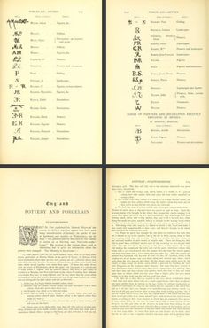 Only $3.99 Digital PDF Book Instant Download, Download it direct to your iPad, tablet or computer for reading. Over 1000 Pages of Marks and Monograms on European and Oriental POTTERY and PORCELAINMarks and Monograms on EUROPEAN AND ORIENTAL Pottery and Porcelain with Historical Notices of each Manufactory Over 3500 Potters’ Marks and IllustrationsBY WILLIAM CHAFFERS With an increased number of Potters’ Marks Additional Supplement (1908)BY FREDERICK LITCHFIELDThis is the Must Have Reference Book Antique Pottery Marks Porcelain, Antique Knowledge, Pottery Makers, Pottery Marks, New Friendship, Maker’s Mark, Pdf Book, Reference Book, Word List