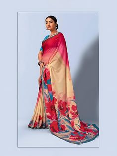 Devika Cotton Silk Printed Saree. Soft easy to wear high quality cotton silk fabric Comes with unstitch blouse fabric Unleash your inner style with the Devika Saree! Made from Devika cotton silk with a stunning print, this saree is perfect for any occasion. Georgette Saree With Digital Print, Festival Georgette Saree With Digital Print, Bollywood Style Georgette Saree With Digital Print, Multicolor Georgette Blouse Piece For Puja, Festival Georgette Saree With Printed Motifs, Multicolor Semi-stitched Saree With Unstitched Blouse, Diwali Georgette Saree With Digital Print, Festive Georgette Saree With Printed Motifs, Unstitched Georgette Digital Prints For Diwali