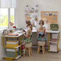 This L-shaped desk gives you plenty of space to craft, work, or study. It’s made from water-resistant engineered wood, so it stands up to coffee splashes, and it rests on a powder-coated steel base with lower stretcher bars that double as footrests. This desk has four built-in shelves to hold books, equipment, and office supplies. Plus, it comes with adjustable leg pads to protect your floors and prevent them from wobbling on uneven surfaces. Mercury Row® Size: 29.6" H x 64.84" W x 64.84" D, Col 4 Tier Shelf, L Shape Desk, White Desks, L Shaped Desk, Office Furniture Desk, Built In Shelves, Adjustable Legs, Marbling, Craft Work