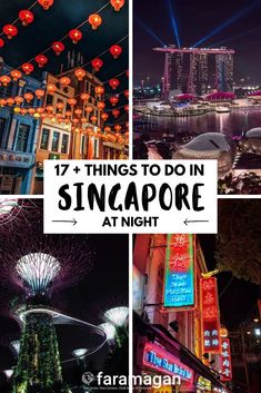 the top things to do in singapore at night