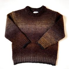 6y Nwot Fabric Is Naturally Fuzzy Not A Flaw Super Soft And Not Itchy Sweater Wishlist, Collage Clothes, Shetland Sweater, Goth Sweater, Brown Clothes, Brown Knit Sweater, Black Men Fashion Casual, Trendy Outfit Ideas, 90s Sweater