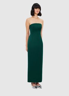 PRODUCT DESCRIPTION Premium textured maxi dressStrapless necklineInvisible side zip closureFitted waistFully lined SIZE & FIT 6 8 10 12 14 16 18 Bust 80 85 90 95 101 107 113 Waist 65 70 75 80 86 92 98 Hip 94 99 104 109 115 121 127 Back length 116 117 118 119 120 120 120 Hem Circumference 87 92 97 102 108 114 120 Amanda is 5’9" (177 cm) and wears a size 8Bust: 31” (82cm) / Waist: 24" (61cm) / Hips: 35” (89cm) Pala is 5’10” (178 cm) and wears a size 12Bust: 39” (99cm) / Waist: 31” (78cm) / Hips: 4 Cocktail Midi Dress With Straight Neckline And Lined Bodice, Evening Dress With Lined Bodice And Straight Neckline, Fitted Bandeau Evening Dress, Strapless Midi Dress With Lined Bodice For Evening, Evening Strapless Dress With Lined Bodice And Straight Neckline, Evening Strapless Dress With Straight Neckline And Lined Bodice, Evening Strapless Dress With Straight Neckline, Evening Midi Dress With Straight Neckline And Lined Bodice, Cocktail Midi Dress With Ruched Bodice And Straight Neckline