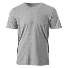 Nike Cotton T-Shirt. Soft and lightweight, Nike does the basics right. Four-way stretch improves mobility, while helping to maintain shape. Moisture control for cool comfort. 100% cotton. Gray Relaxed Fit Top With Go-dry Technology, Basic Gray Moisture-wicking Tops, Basic Nike T-shirt Moisture-wicking, Nike Sports T-shirt In Gray, Nike Gray Sports T-shirt, Basic Gray Moisture-wicking T-shirt, Gray Cotton Sports Tops, Gray Relaxed Fit T-shirt For Athleisure, Basic Cotton T-shirt With Moisture-wicking