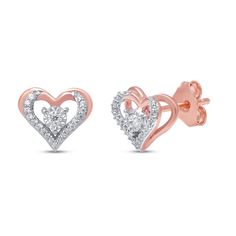 Heart Shaped Diamond Earrings, Concept Jewelry, Diamond Gift, Heart Stud Earrings, Heart Shaped Diamond, Studs Earrings, White Earrings, Heart Studs, Price Comparison