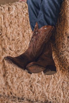 Outlaw Performance Western Boots Photo cred: wilderthanthewestphotography Western Boots With Oiled Leather And Leather Sole, Rugged Leather Boots For Rodeo, Brown Oiled Leather Boots For Western-themed Events, Classic Distressed Brown Boots For Ranch, Rustic Work Boots With Oiled Leather And Snip Toe, Rustic Oiled Leather Work Boots With Snip Toe, Western Leather Moc Toe Boots, Western Brown Bridle Leather Boots, Western Leather Boots With Moc Toe