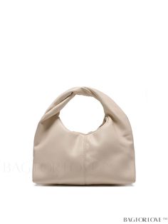 BagForLove - Hobo Bag with Elegant Twist Detail Product Description Color Apricot Details Ruched Bag Size Medium Type Hobo Bag Style Elegant Pattern Type Plain Strap Type Top Handle Composition 100% Polyurethane Material PU Leather Size Chart INCH CM Bag Length Bag Width Bag Height Handle Height 11 inch 3.1 inch 9.8 inch 3.9 inch Bag Length Bag Width Bag Height Handle Height 28 cm 8 cm 25 cm 10 cm Details Pictures Similar Products h2 { text-align: center; } /* æ¢è¡ */ li{ white-space: normal; Cream Hobo Bag With Double Handle, Beige Soft Leather Handheld Hobo Bag, Casual Hobo Bag With Top Handle, Chic Pouch Hobo Bag For Errands, Chic Hobo Pouch Bag For Errands, Chic Hobo Bag For Errands, Trendy Pouch-shaped Hobo Bag, Trendy Hobo Pouch Bag With Handles, Trendy Pouch Hobo Bag With Handles