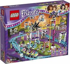 the lego friends amusement park playset