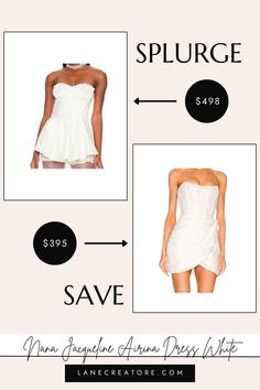 nana jacqueline airina dress dupe white Nana Jacqueline Dress, Airina Dress, Vintage Versace Dress, Anastasia Dress, Nana Jacqueline, Gia Dress, Celine Dress, Versace Dress, Vintage Versace