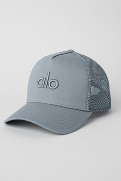 District Trucker Hat - Gravel | Alo Yoga Trucker Hat With Embroidered Logo And Curved Visor, Curved Bill Mesh Baseball Cap With Embroidered Logo, Mesh Snapback Hat With Logo Patch And Curved Brim, Curved Brim Mesh Snapback Hat With Logo Patch, Mesh Snapback Hat With Embroidered Logo And Curved Bill, Trucker Snapback Hat With Embroidered Logo And Curved Brim, Adjustable Trucker Hat With Embroidered Logo And Curved Visor, Trucker Hat With Logo Patch And Curved Visor, Trucker Baseball Cap With Embroidered Logo And Curved Bill