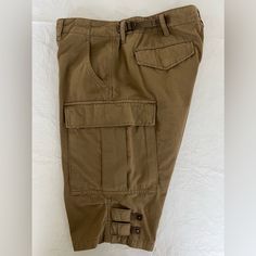 Ralph Lauren Blue Label Women’s Shorts Size 10 Nwot Bermuda Cargo Utility Tactical Military Fatigue Khaki Green Adjustable Waist Adjustable Leg 34 Waist 13 Inseam Large Cargo Pockets Combat Bottoms With Belt Loops For Outdoor Activities, Short Length Cargo Pants With Pockets For Outdoors, Tactical Hiking Bottoms With Side Pockets, Khaki Short Length Cargo Pants For Outdoor, Outdoor Short Cargo Pants, Short Length Cargo Pants For Outdoor Activities, Utility Bermuda Bottoms With Cargo Pockets, Utility Style Short Cargo Pants For Outdoor, Utility Short Length Cargo Pants For Outdoor