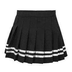 Kids Girls Student School Uniforms A-line Skirt Fashion Elastic Waistband Striped Style Pleated School Uniform Skirts, Tartan Mini Skirt, Elastic Waistband Skirt, Uniform Dress, School Uniforms, Summer Stripes, Pleated Mini Skirt, Tennis Skirt, Kilt