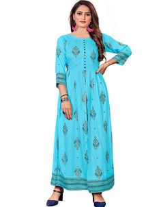 Sky Blue Pure 14Kg Rayon With A-Line Cut Anarkali Gown Sky Blue Foil Print:Arabic Attire #womanfashionsuit #onlinesuits #suitdesignforwomen #salwarsonlineindia #designerindiansuits #designersalwarsuits #designerwomenssuits #femalemodelsinsuits #indiansuitforladies #ladyinsuit #fancysuitsforladies #salwarsuitdesigning #salwarsuitedesigns #salwaarsuitsdesign #suitdesigns #indiandressessalwarkameez #womandresssuit #newstylesuits #salwarkhamis #latestsalwarkameezdesigns