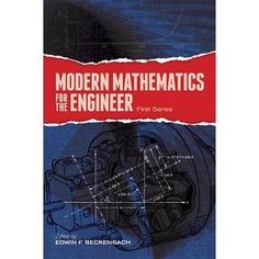 the book cover for modern mathematics for the engineer