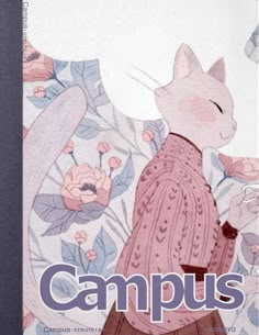 a book cover with an image of a cat