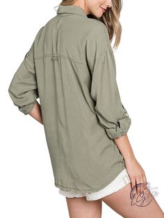 Oversized utility Shirt Made of Soft Washed Tencel. This Shirt has long sleeves with roll-up snaps, chest and side pockets. It's a Light and Oversized Top to Wear Open or Buttoned Up. Fabric: 100% Tencel Utility Shirt, Oversized Top, Show Me, Roll Up, Lilac, Button Up, Long Sleeves, Long Sleeve, Fabric