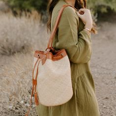 Poppy + Sage Calypso Backpack New With Tag And Dust Cover. The Calypso Backpack Is The Perfect Combination Of Trendy And Practical! 100% Handwoven Rattan & Leather Handmade By Talented Women Artisans In Bali, And Sustainably Sourced With Care. Each Poppy + Sage Bag Comes With Our Signature Linen Dust Bag, A Premium Added Touch To Protect Your Bag While Traveling Or Storing. Bag Dimensions: 8"L X 8"H X 3.5" Strap Drop: 15" Handmade Artisan Bags All Of Poppy + Sage's Rattan Straw Items Are Handwov Casual Beige Backpack For Spring, Beige Straw Backpack For Travel, Brown Straw Backpack Bag For Travel, Brown Straw Backpack For Travel, Spring Beige Backpack For Daily Use, Daily Use Straw Backpack, Spring Cream Bucket Bag With Leather Handles, Natural Bucket Bag With Detachable Strap, Cream Bucket Bag With Leather Handles For Spring