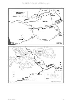 two maps showing the location of different places in the area, and where they are located