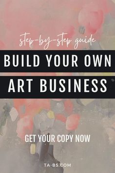 Your art can be more than a hobby - start your journey towards a creative life with the Profitable Art Business E-Guide, packed with powerful tips and guidance on starting a business selling your art. Build a life around your artwork, and get paid for it! Learn how to build a profitable art business step-by-step, at your own pace. This Guide to starting your own business is for passionate artists who want to turn their art into an income stream and make a living doing what you love. Start now! How To Sell Art, Start A Website, Art Branding