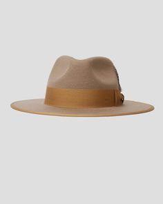 Fall Panama Hat With Curved Brim In Fur Felt, Brown Fur Felt Fedora With Short Brim, Brown Wool Fedora With Flat Brim, Brown Wool Fedora, Brown Fur Felt Fedora Hat, Brown Wool Fedora With Curved Brim, Beige Fur Felt Fedora With Short Brim, Brown Curved Brim Hat Bands For Kentucky Derby, Brown Fur Felt Fedora For Kentucky Derby