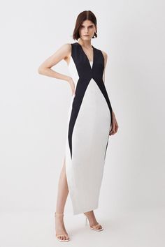 Formal Summer Midi Dress With Structured Boning, Summer Formal Midi Dress With Structured Boning, Chic Structured Midi Dress With Boning, Chic Structured Dress With Boning, Sleek Midi Dress With Fitted Bodice For Gala, Sleek Fitted Bodice Midi Dress For Gala, Structured Midi Dress For Party, Spring Formal Midi Dress With Structured Boning, Elegant Midi Dress With Structured Boning For Gala